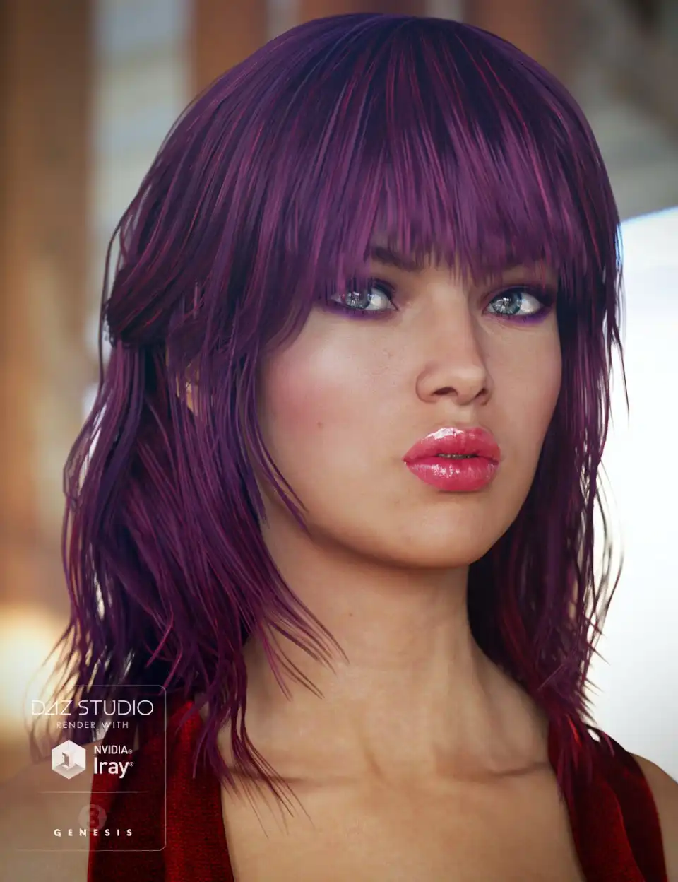 Colors for Paisley Hair_DAZ3D下载站