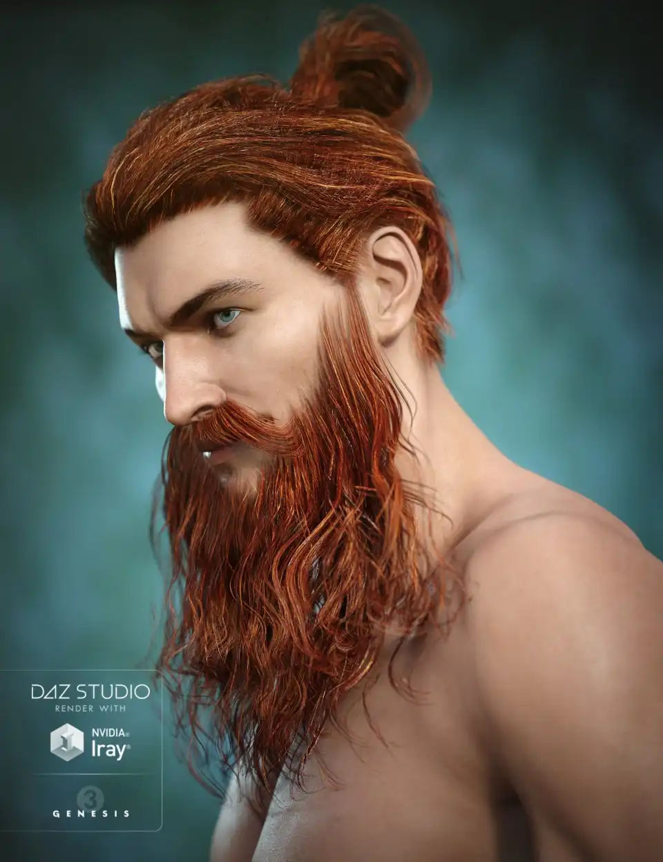 Colors for Santa Beard_DAZ3DDL