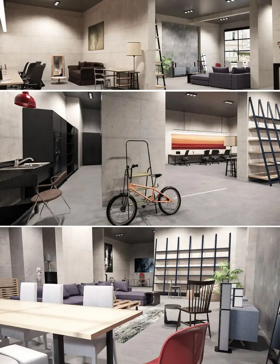 Contemporary Office Space_DAZ3DDL