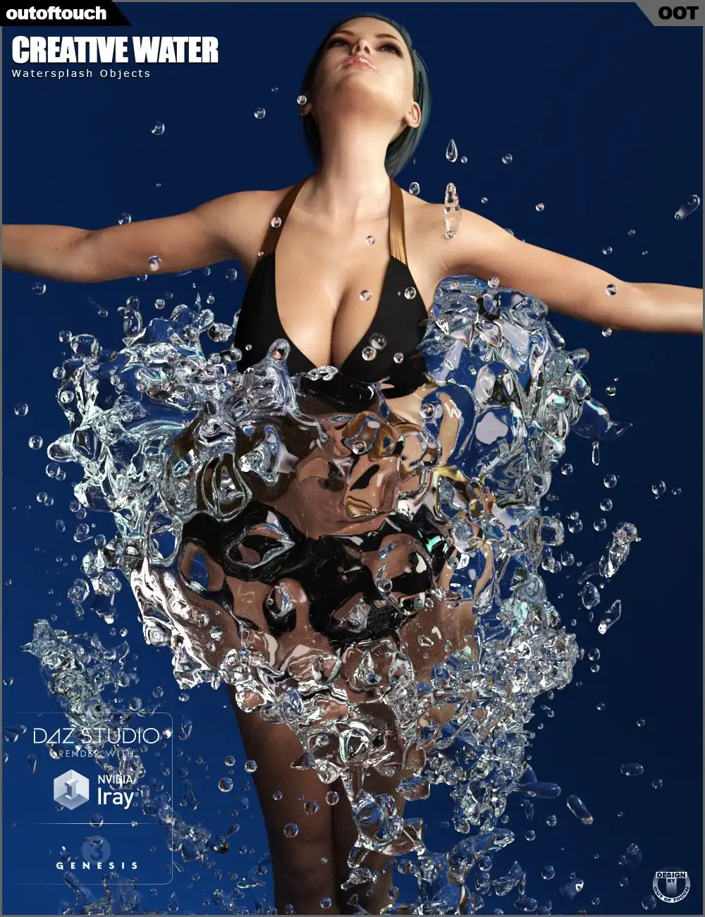 Creative Water 3D Watersplashes_DAZ3DDL
