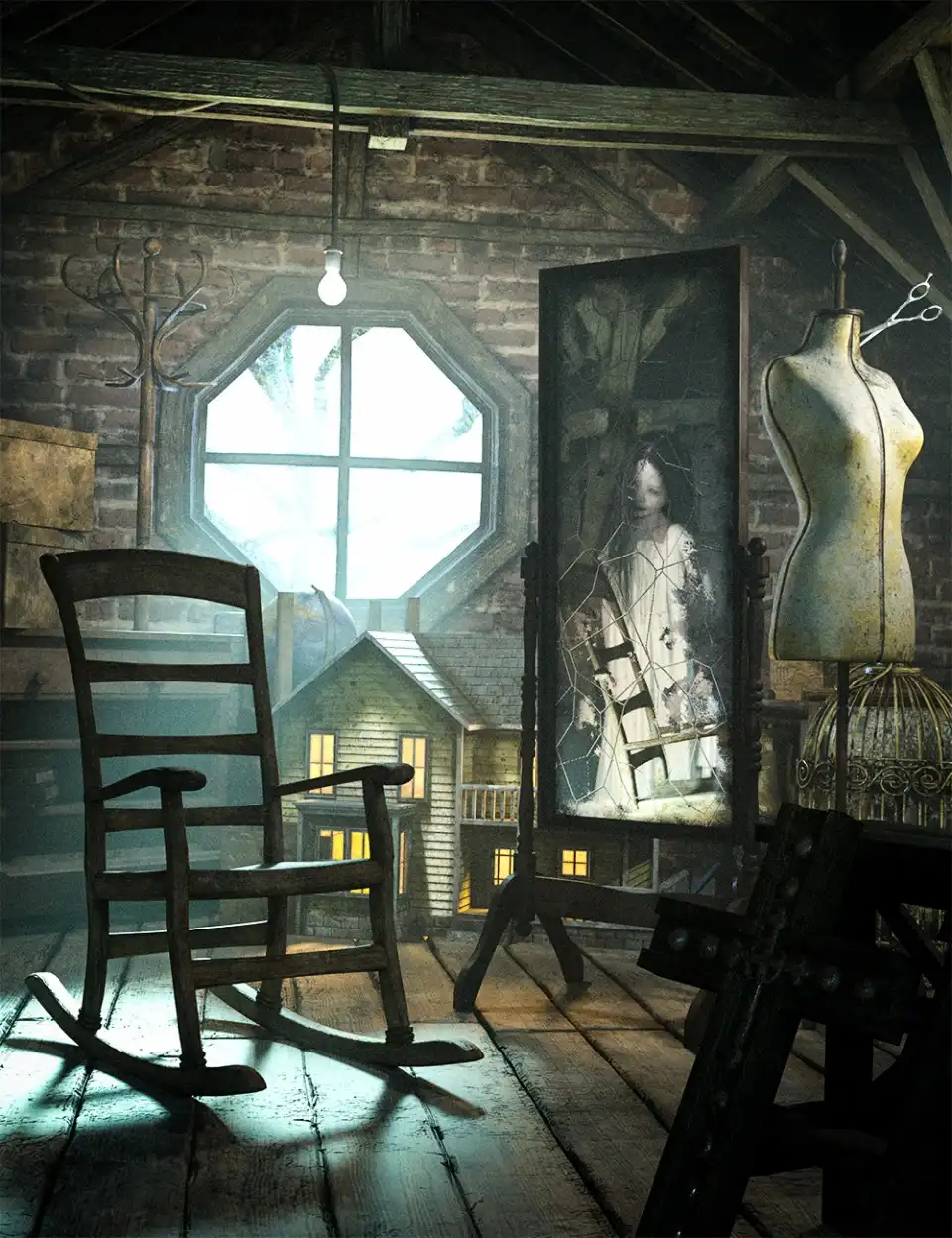 Creepy Old Attic_DAZ3DDL