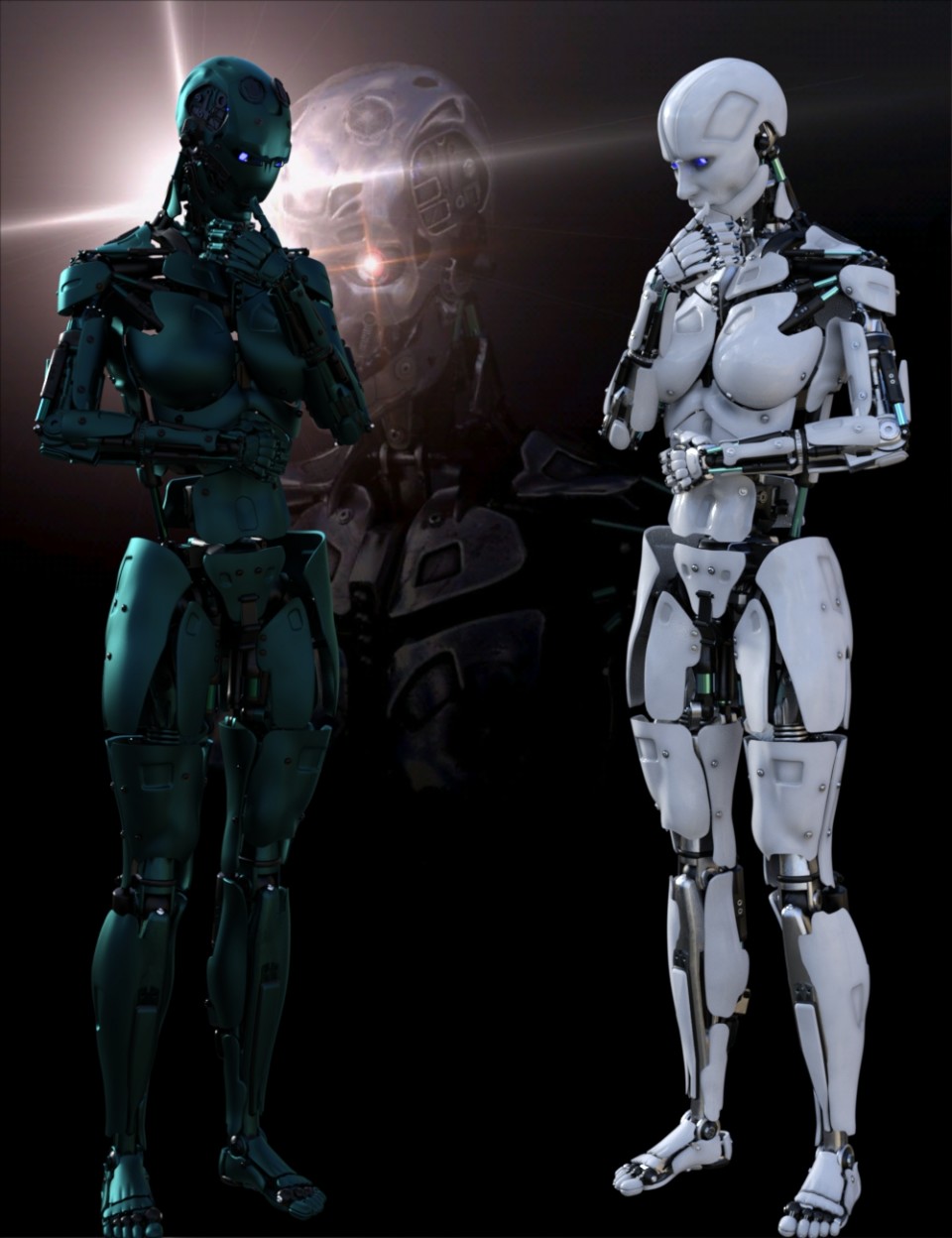 Cyborg Generation 8 Female_DAZ3D下载站