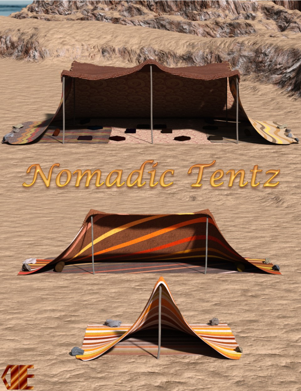 DE Nomadic Tentz_DAZ3D下载站