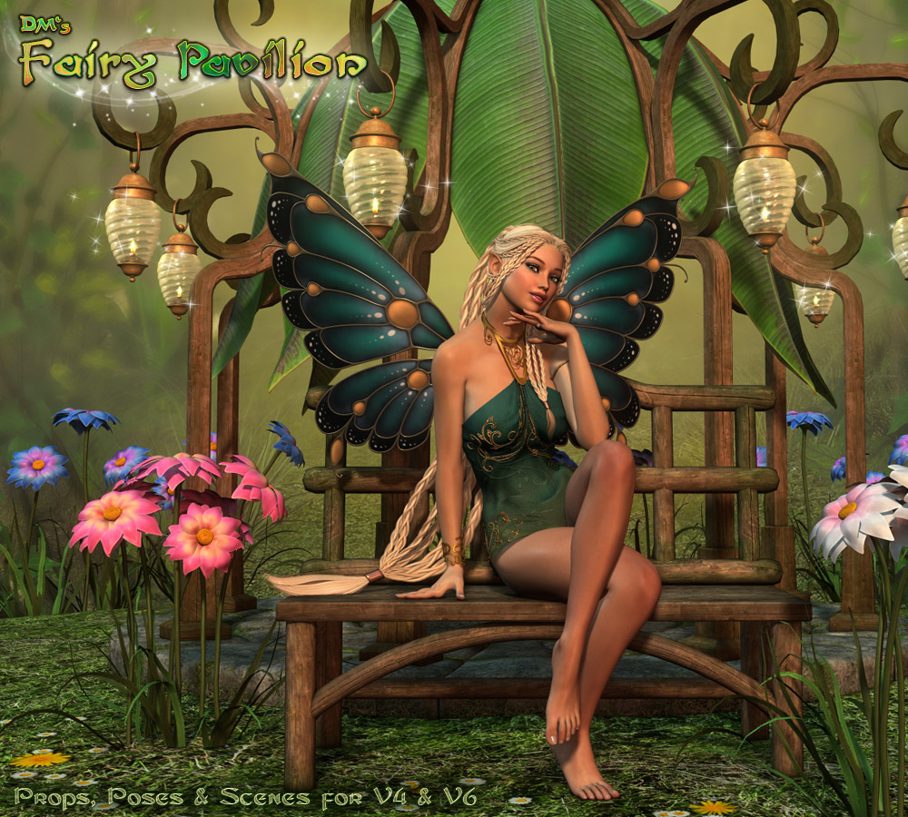DMs Fairy Pavilion_DAZ3D下载站