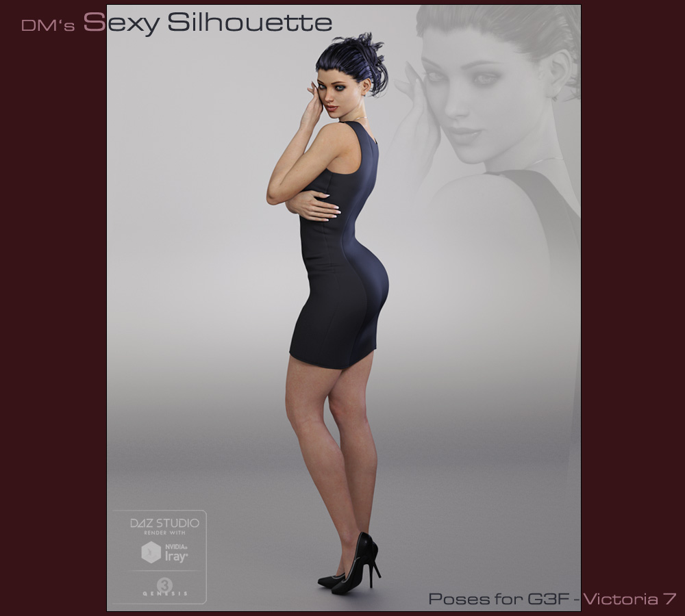 DMs Sexy Silhouette_DAZ3D下载站