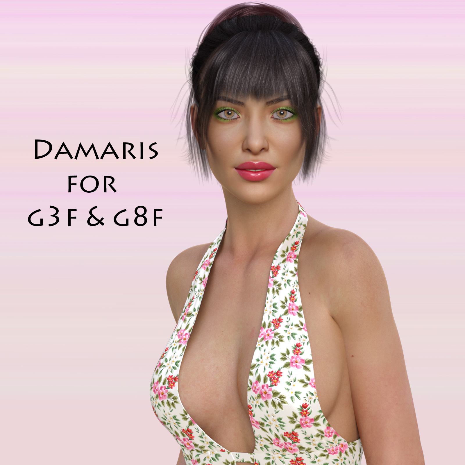 Damaris for G3F & G8F_DAZ3DDL