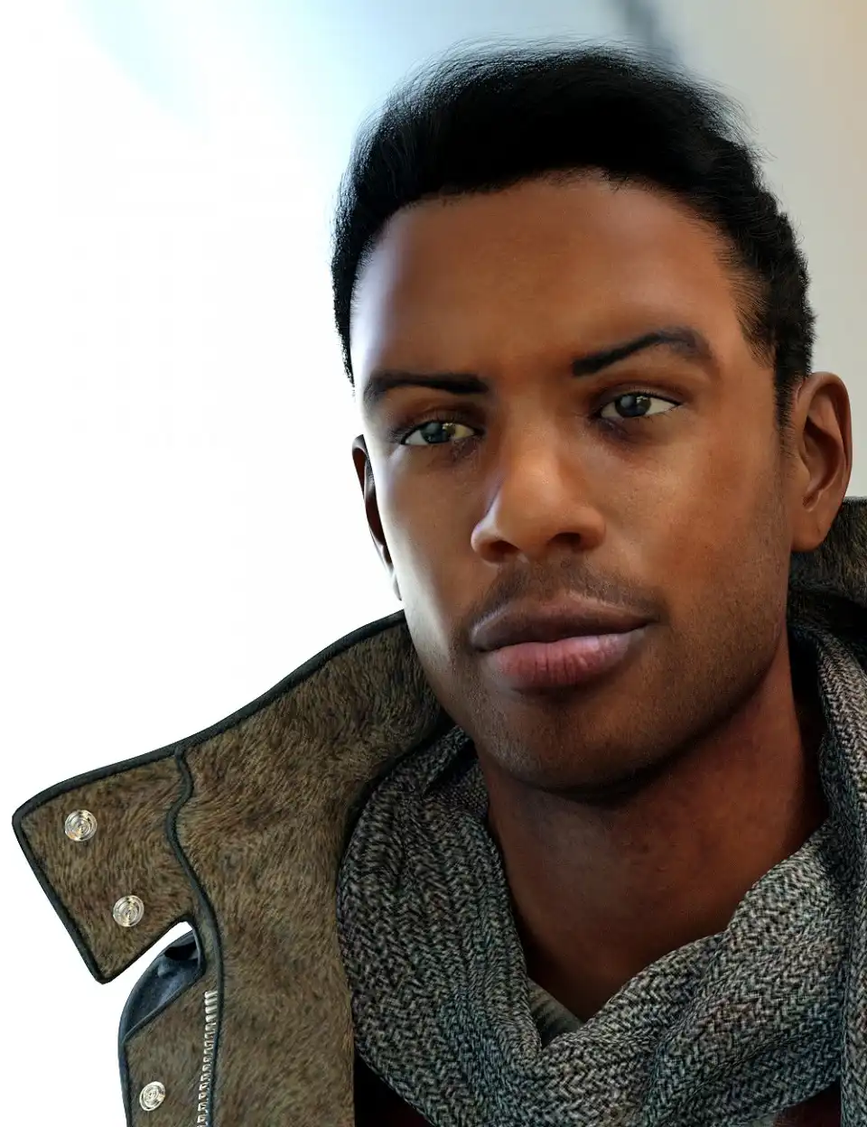 DeShawn for Genesis 3 Male and Darius 7_DAZ3D下载站