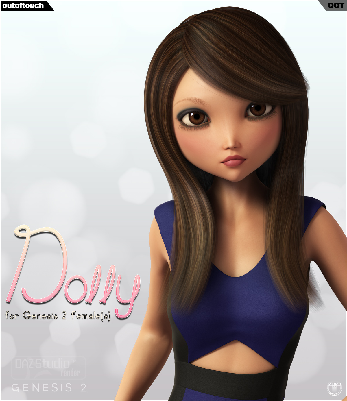 Dolly Base for Genesis 2 Female(s)_DAZ3D下载站