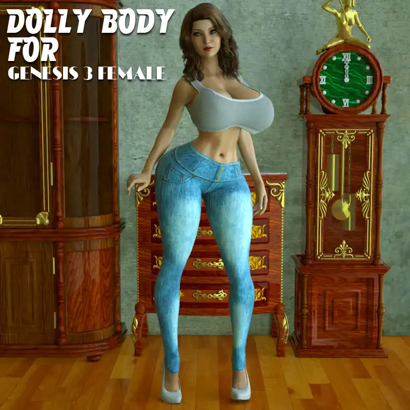 Dolly Body For Genesis 3 Female_DAZ3DDL
