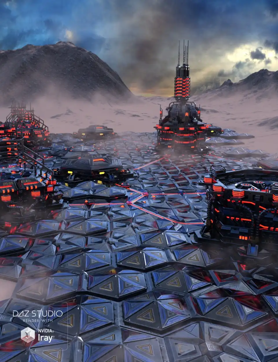 Dominator Planet_DAZ3D下载站