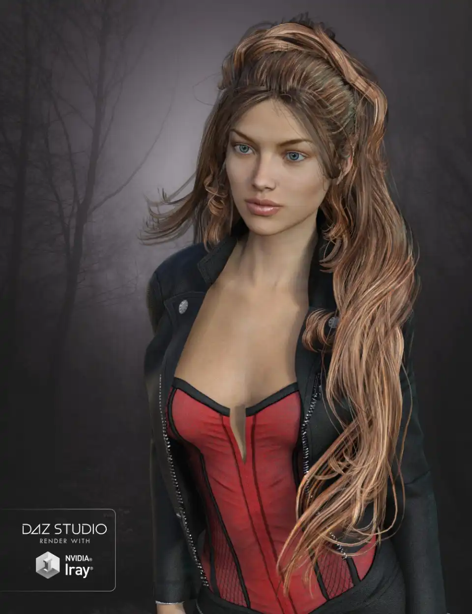 DragonFly Hair Genesis 3 Female(s), Genesis 2 Female(s) and V4_DAZ3DDL