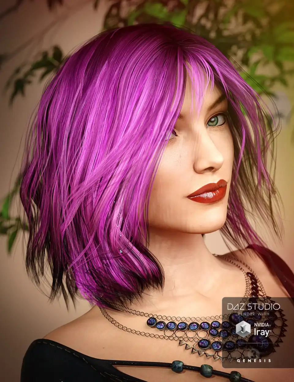Dye Hard for Misty Hair_DAZ3DDL