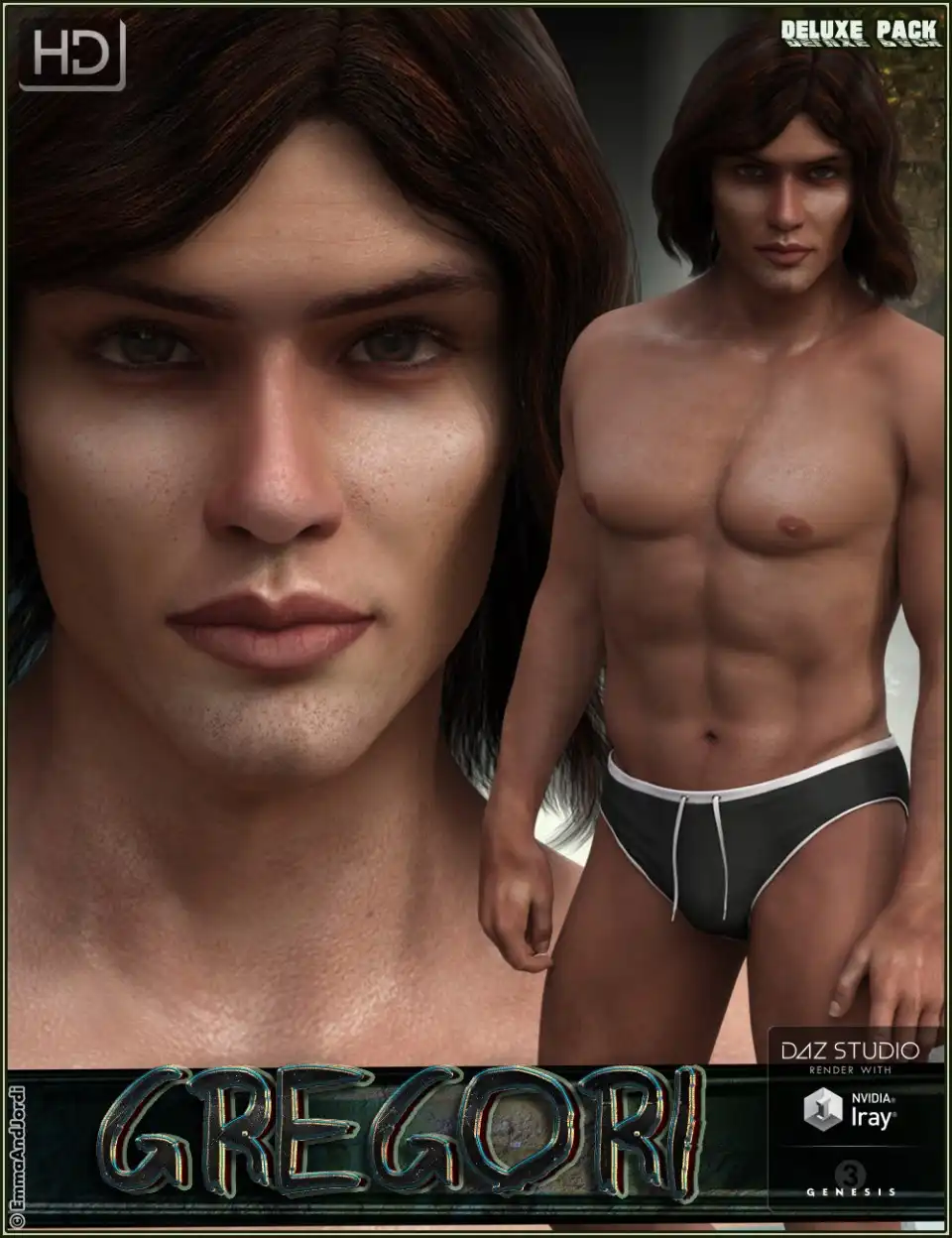 EJ Gregori HD Deluxe Pack G3M_DAZ3D下载站