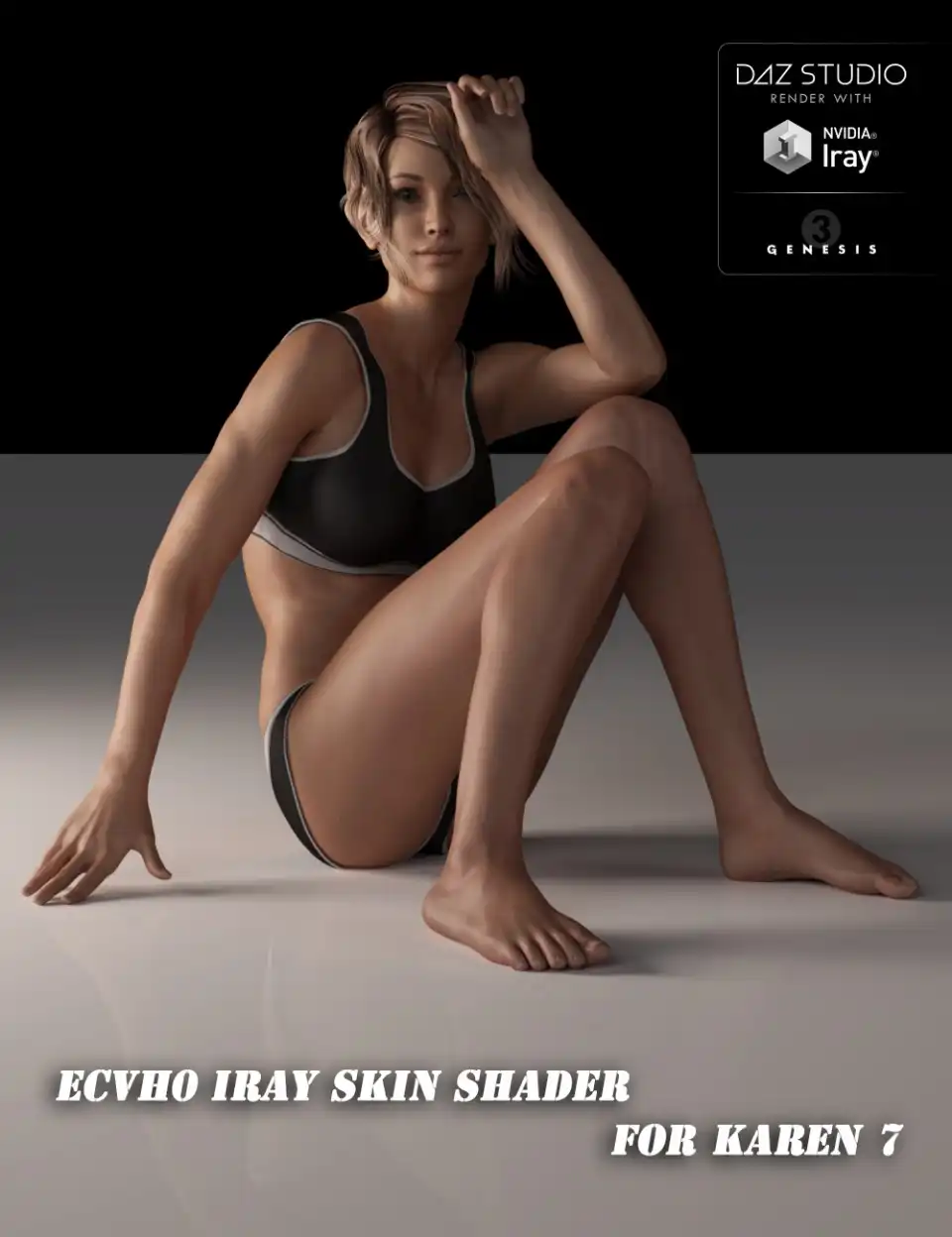 EcVh0 Iray Skin Shader for Karen 7_DAZ3DDL
