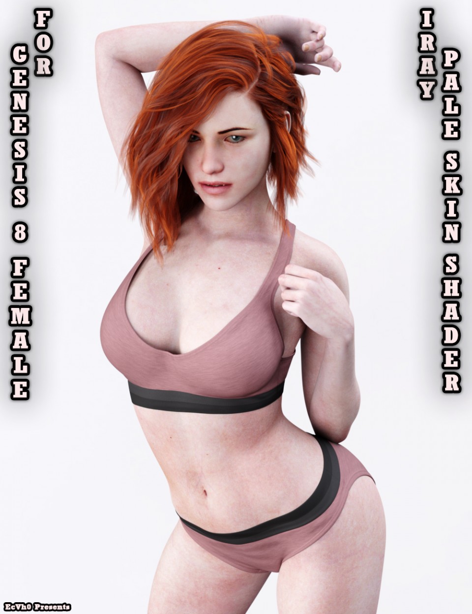 EcVh0’s Iray Pale Skin Shader for Genesis 8 Female(s)_DAZ3D下载站