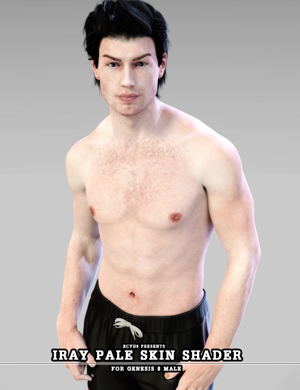 EcVh0’s Iray Pale Skin Shader for Genesis 8 Male(s)_DAZ3DDL