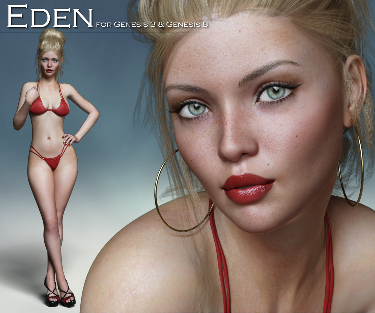 Eden for the G3 and G8 Females_DAZ3DDL