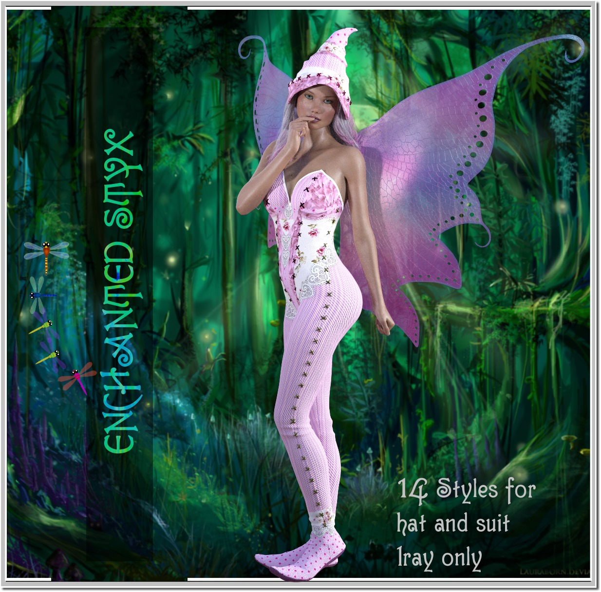 Enchanted – 14 Styles for Styx G3 G8_DAZ3DDL