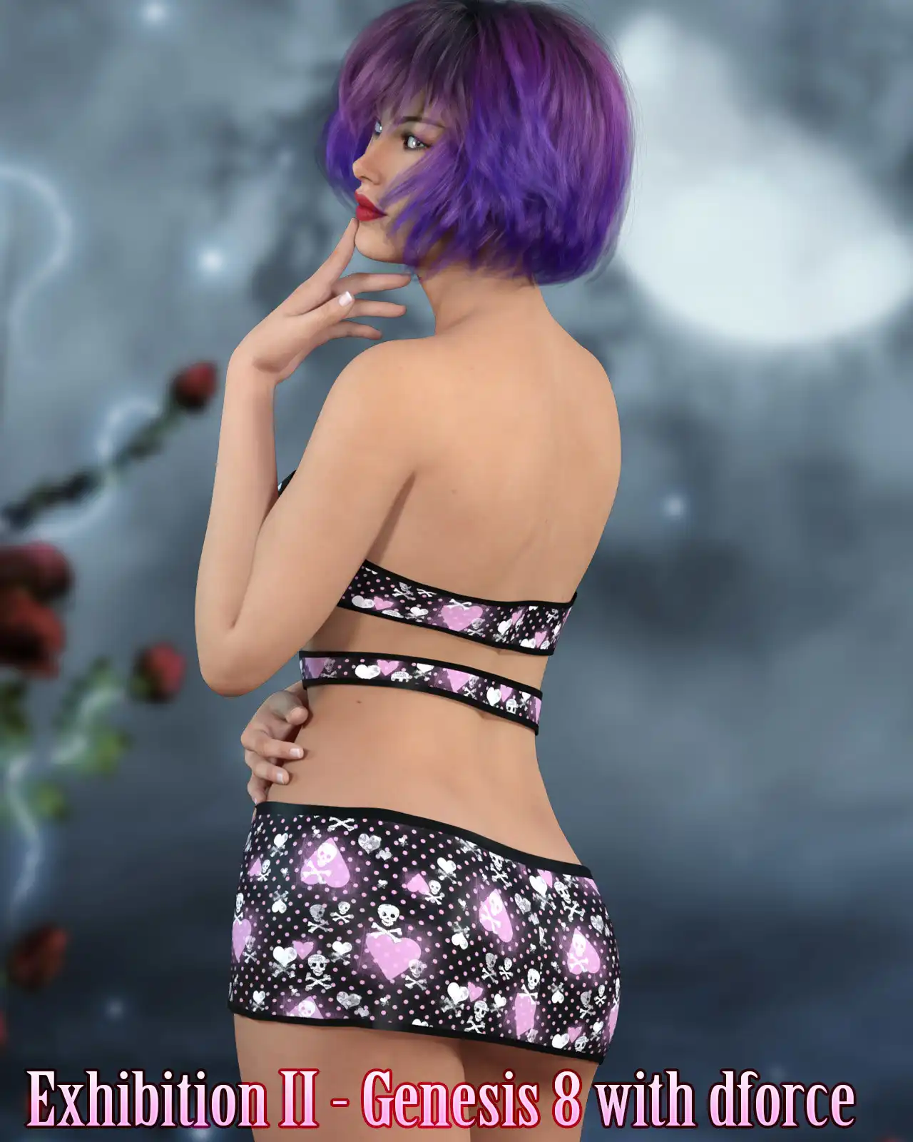 Exhibition II – Genesis 8 – With dforce_DAZ3DDL