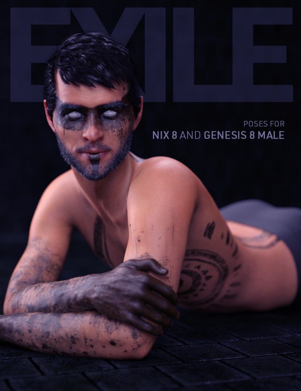 Exile Poses for Nix 8 and Genesis 8 Male_DAZ3D下载站