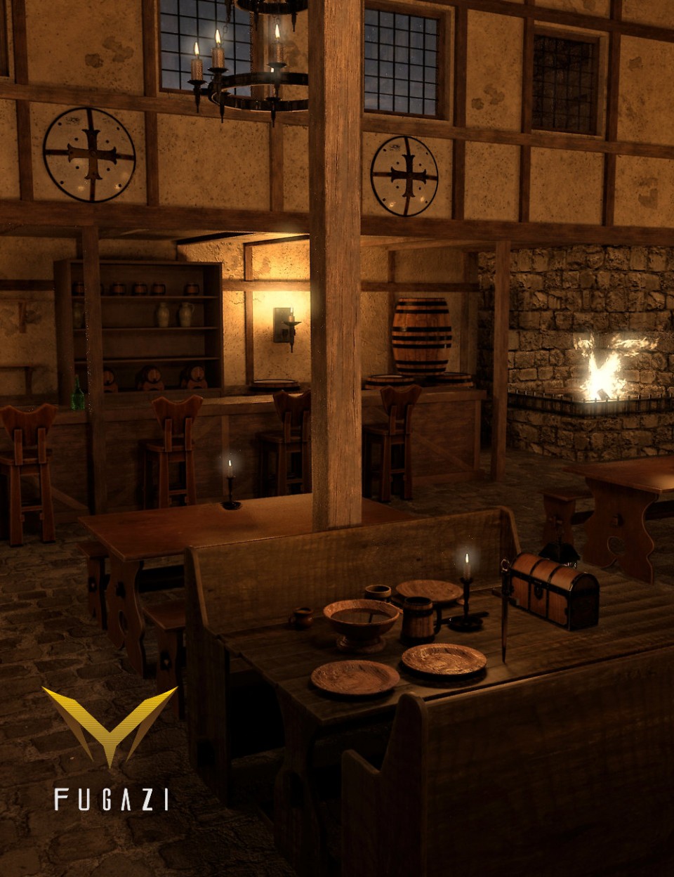 FG Medieval Tavern_DAZ3DDL