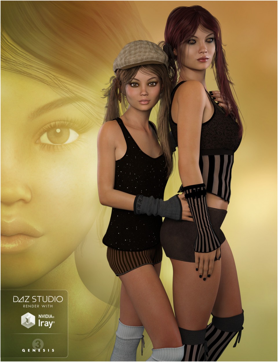 FWSA Octavia HD for Teen Josie 7 and Genesis 3 Female(s)_DAZ3DDL