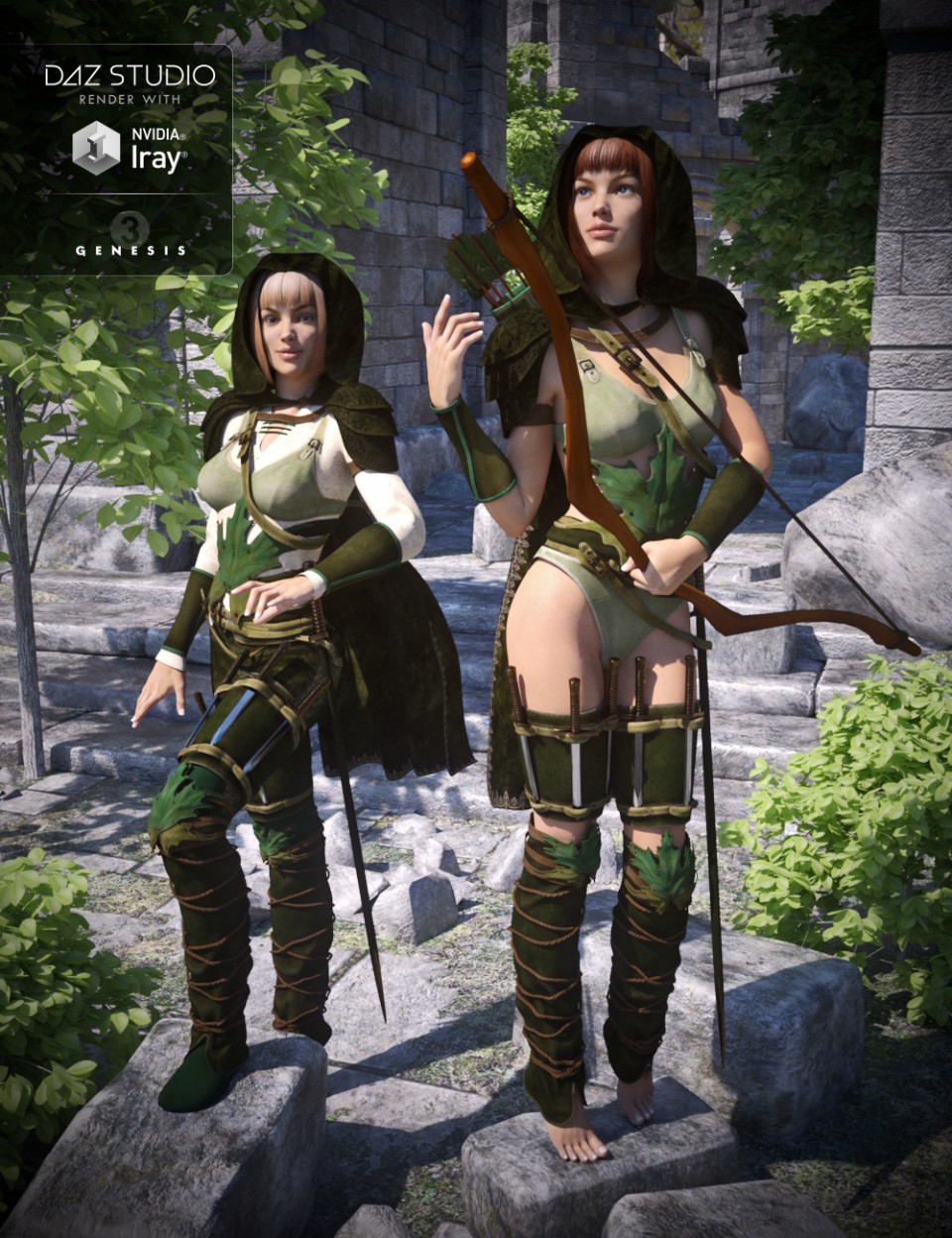 Fantasy Ranger for Genesis 3 Female(s)_DAZ3DDL
