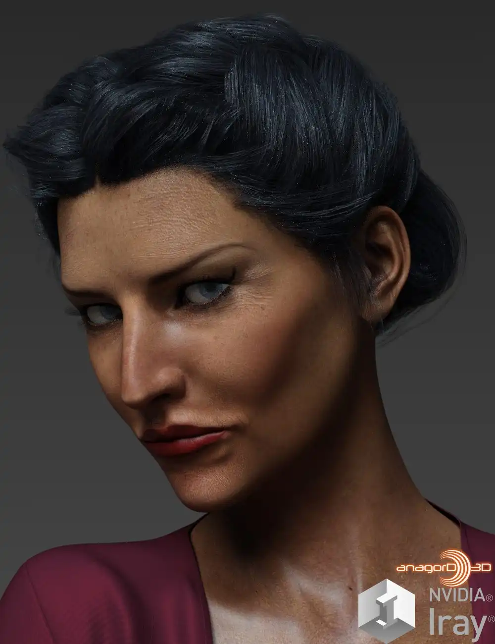 Fran G3F/V7_DAZ3D下载站