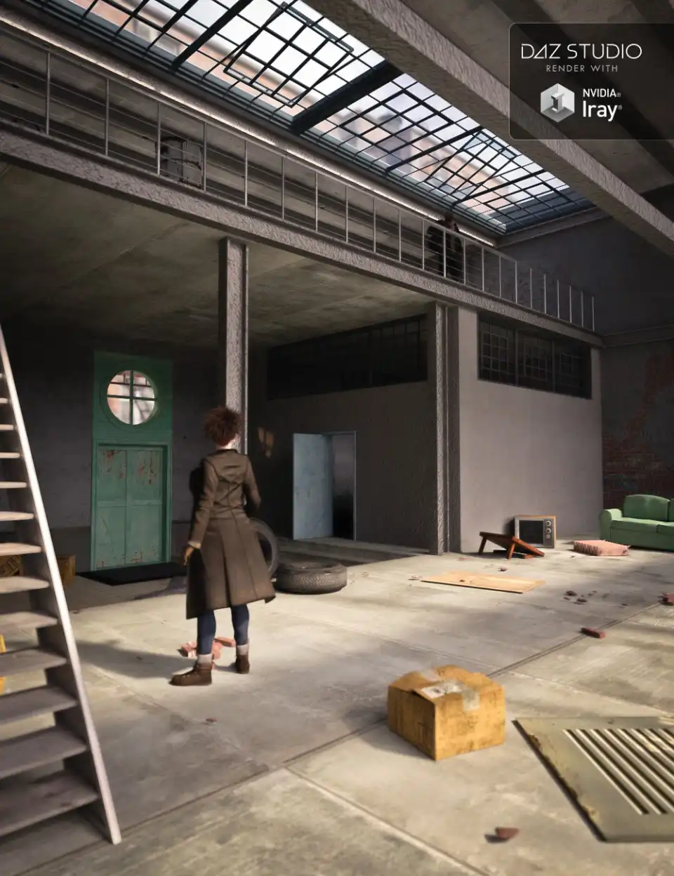 Franklin Square Loft_DAZ3DDL