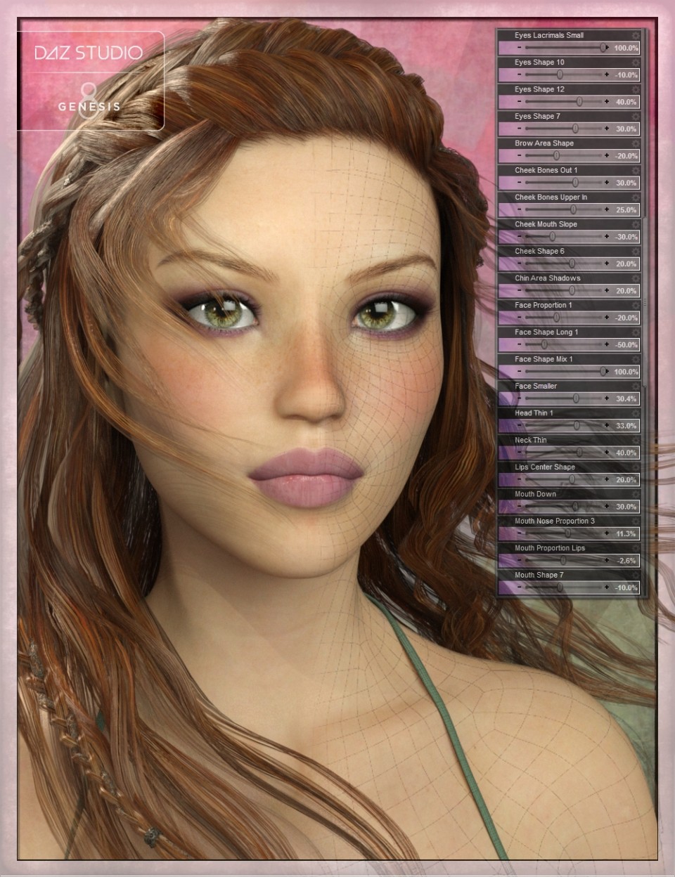 Genesis 8 Female Head Morph Resource Kit 2_DAZ3D下载站
