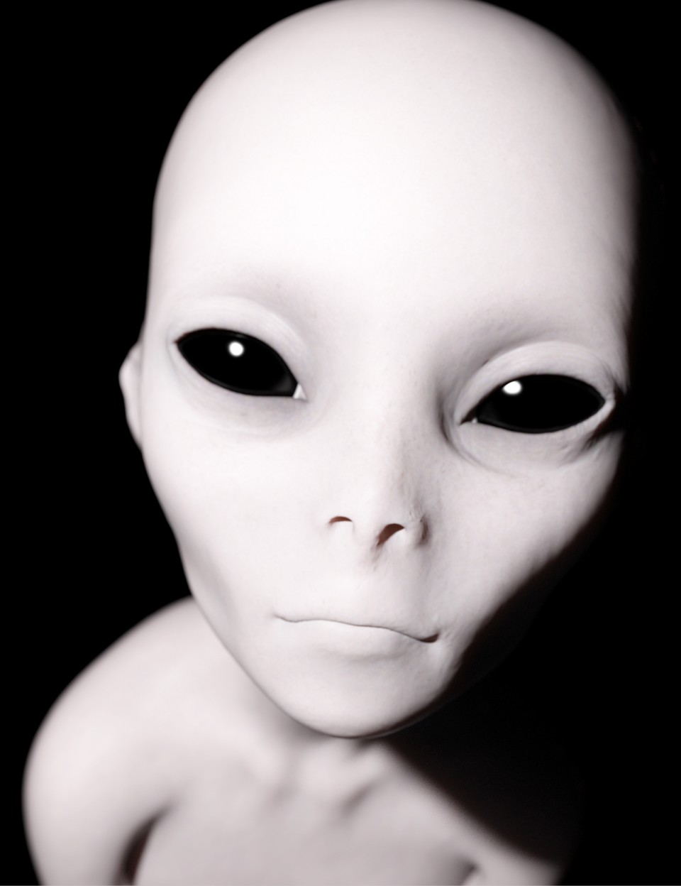 Grey Alien for Genesis 3 Female_DAZ3D下载站