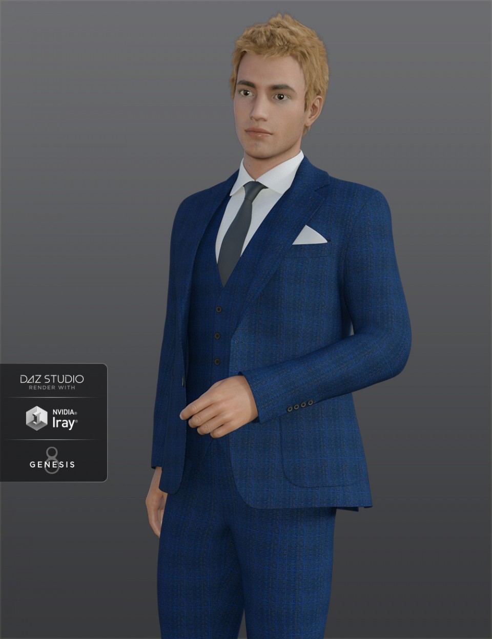 H&C Business Suit for Genesis 8 Male(s)_DAZ3DDL