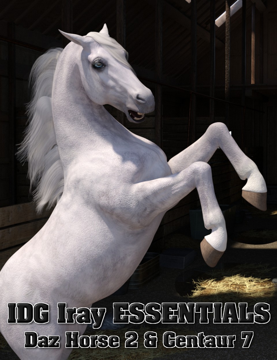 IDG Iray Essentials – Daz Horse 2 and Centaur 7_DAZ3DDL