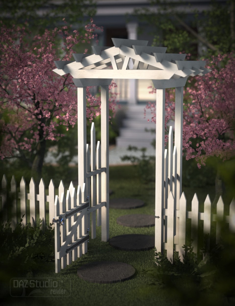 If You Build It – Picket Fence_DAZ3D下载站