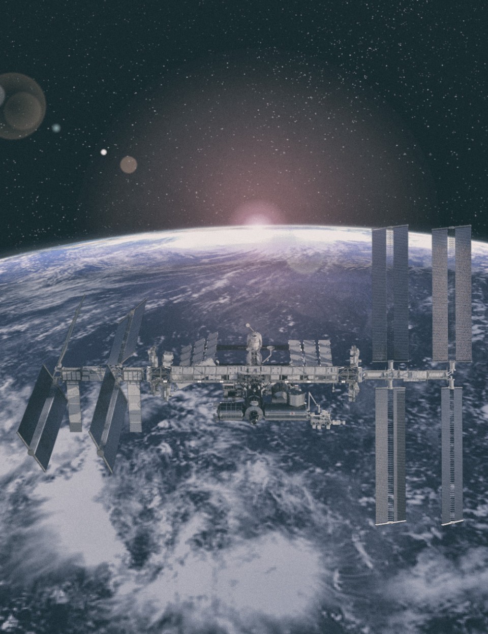International Space Station_DAZ3D下载站