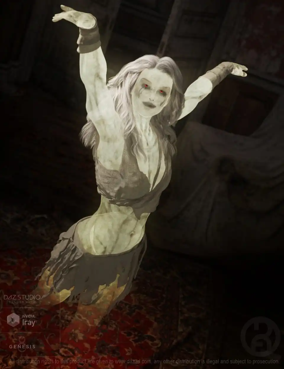 Iray Spectre for Genesis 8 Female_DAZ3D下载站