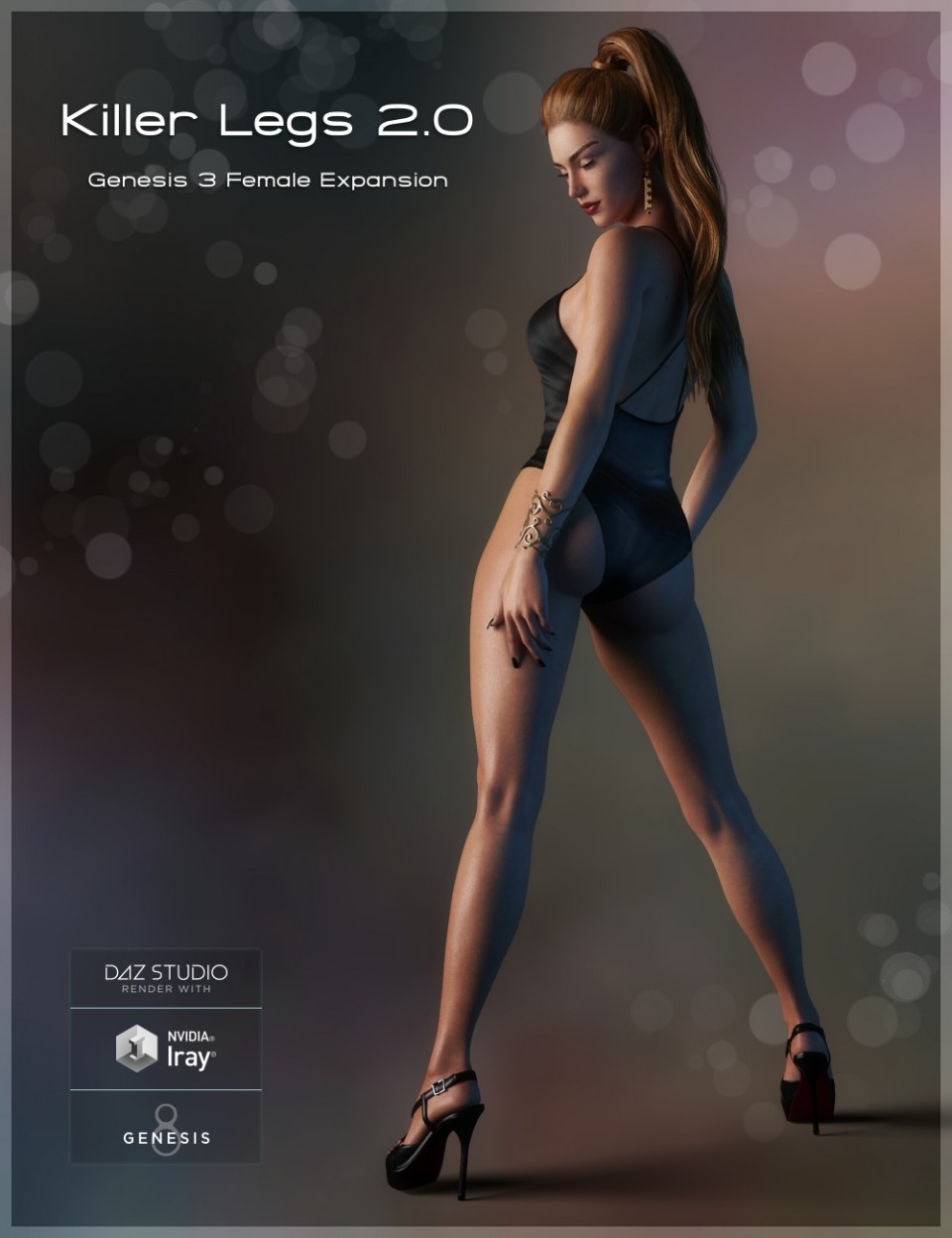 Killer Legs 2.0 Morphs for Genesis 3 Female(s) (Expansion)_DAZ3D下载站