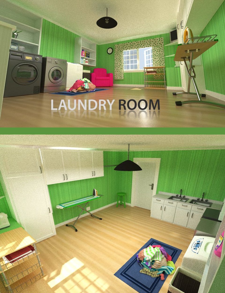Laundry Room_DAZ3D下载站