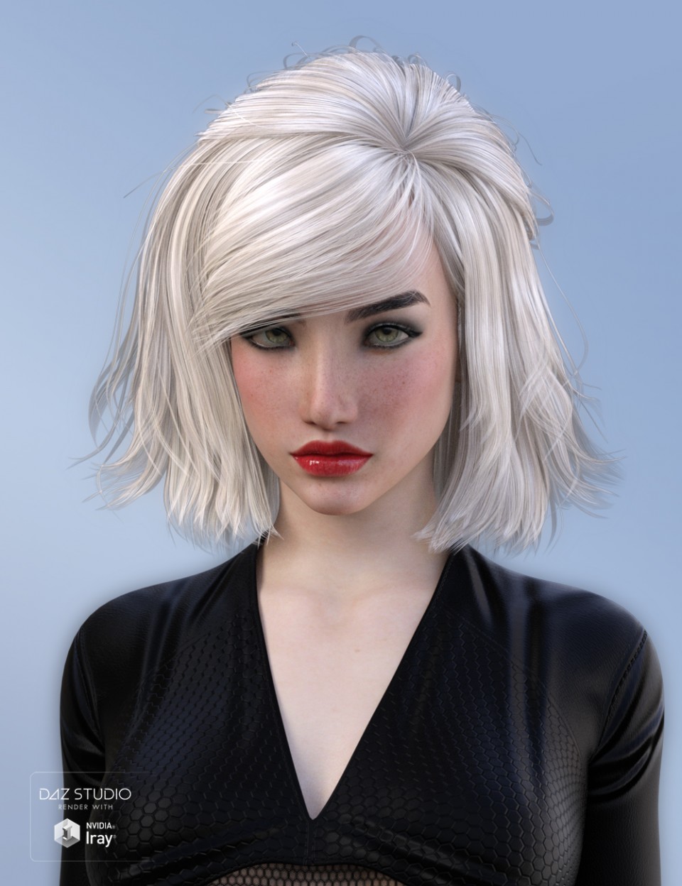 Leora Hair for Genesis 3 Female(s)_DAZ3D下载站
