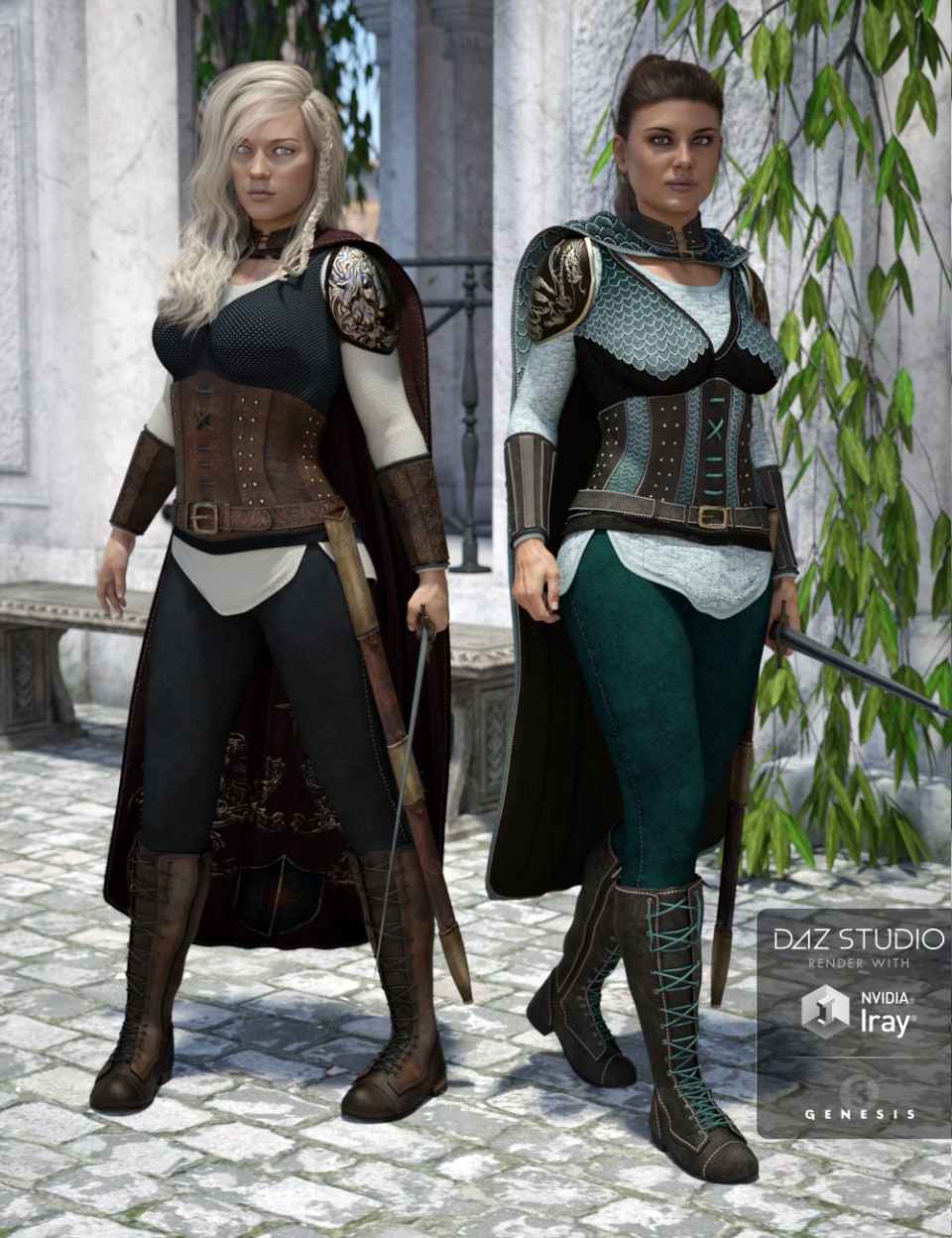 Lions And Dragons_DAZ3DDL