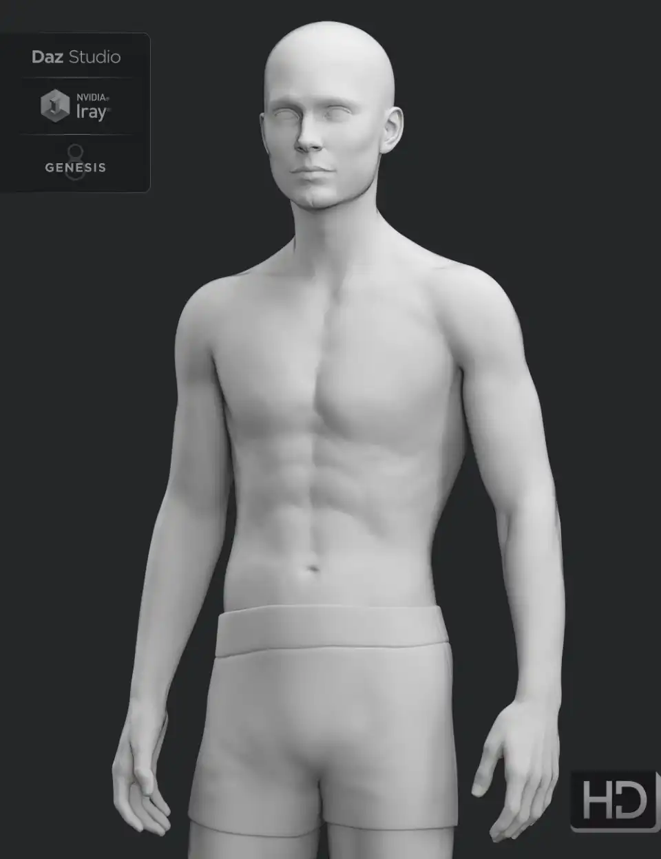 Lucas 8 HD Add-On_DAZ3D下载站