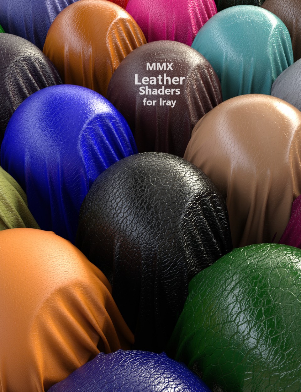 MMX Leather Shaders for Iray_DAZ3D下载站