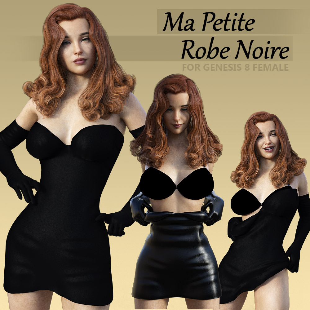 Ma Petite Robe Noire for G8F_DAZ3DDL