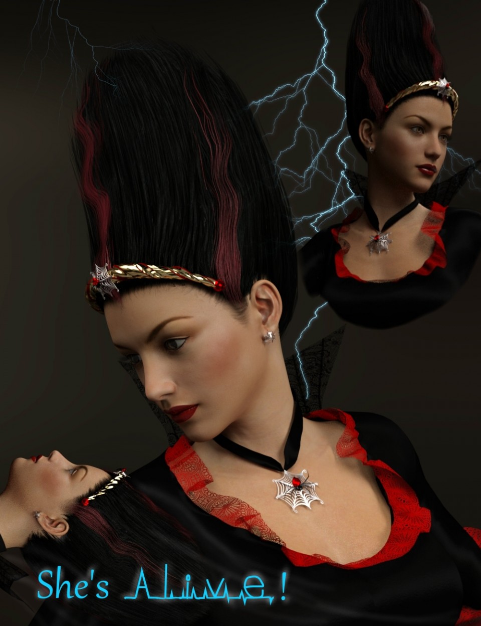 MadBride Jewelry and Hair for Genesis 3 Female(s)_DAZ3DDL