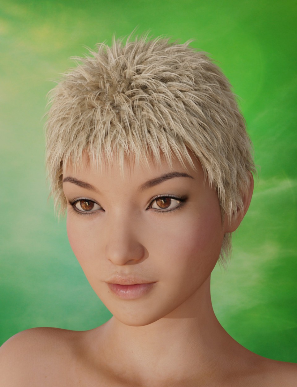 Magno Hair for Genesis 3 Female(s) and Genesis 3 Male(s)_DAZ3D下载站