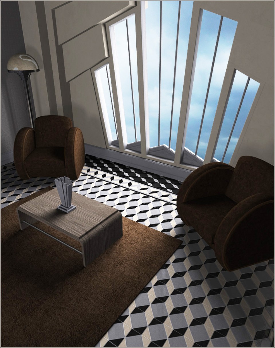 Maison Cubiste for Modern Living and Classic Deco_DAZ3D下载站