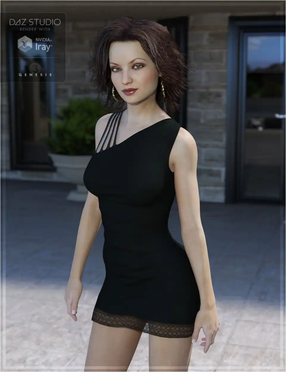 Manhattan Dress for Genesis 3 Female(s)_DAZ3DDL