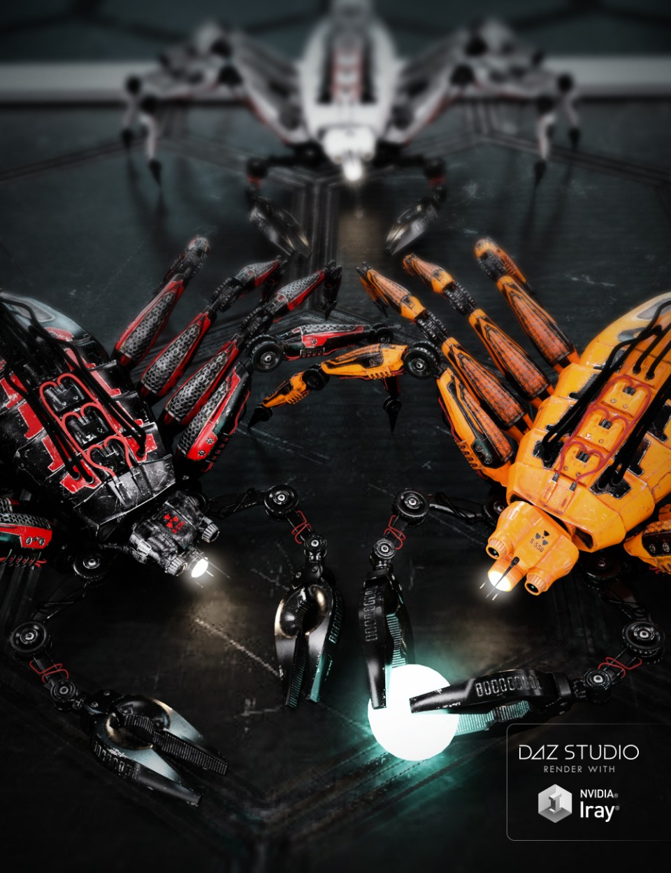 Marcoor Intelbot Scorpion Addon_DAZ3DDL
