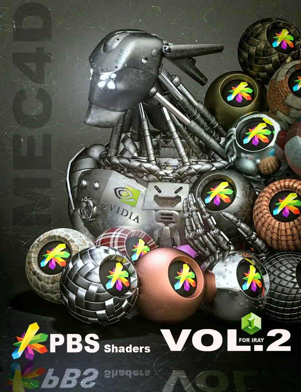 Mec4d PBS着色器vol2为Iray