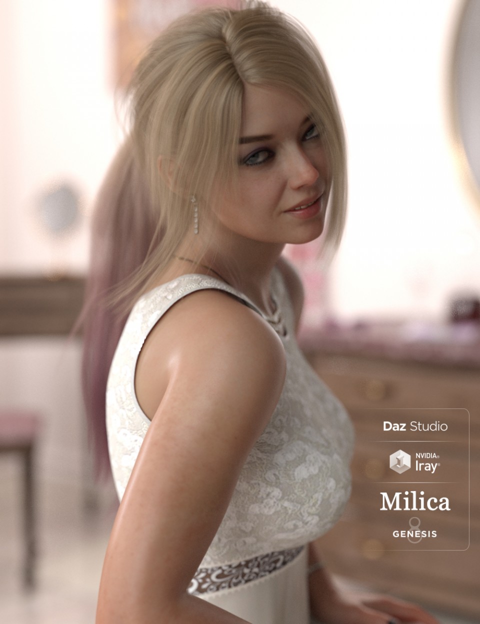 Milica HD For Genesis 8 Female_DAZ3D下载站
